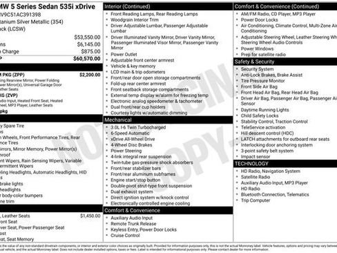 Used 2010 BMW 535i xDrive Sedan image 4