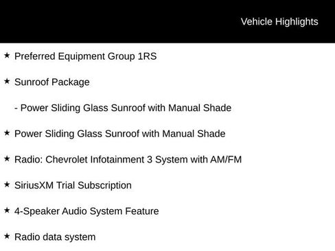 Used 2025 Chevrolet Trax RS w/ Sunroof Package image 11