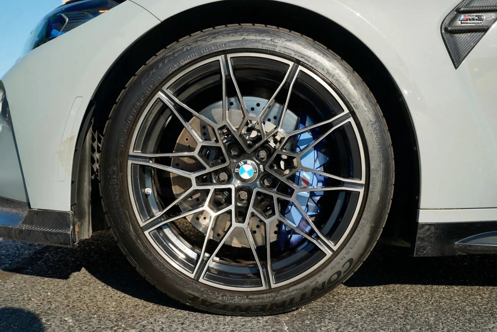 Used 2021 BMW M3 Competition w/ M Carbon Exterior Package RWD image 26