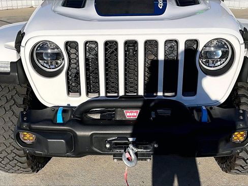 Used 2021 Jeep Wrangler Unlimited Rubicon 4xe w/ Steel Bumper Group image 29