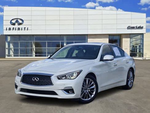 Used 2023 INFINITI Q50 Luxe w/ Cargo Package RWD image 1