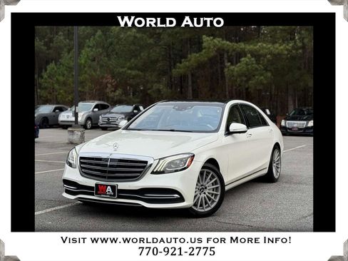 Used 2020 Mercedes-Benz S 450 4MATIC Sedan image 1