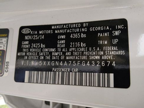 Used 2015 Kia Optima EX w/ EX Premium Package FWD image 33