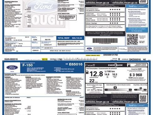 Used 2025 Ford F150 Lariat w/ FX4 Off-Road Package AWD/4WD image 21