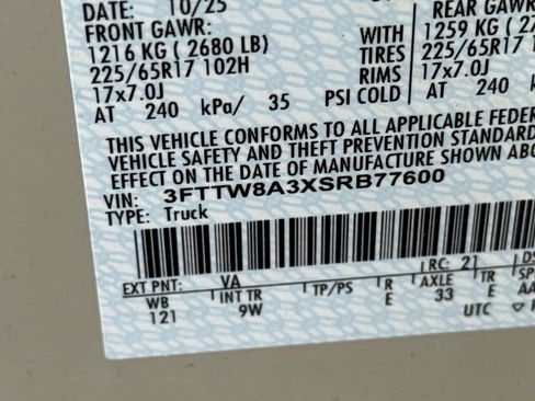 New 2025 Ford Maverick XL image 30