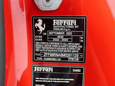 Used 2021 Ferrari Roma RWD image 40