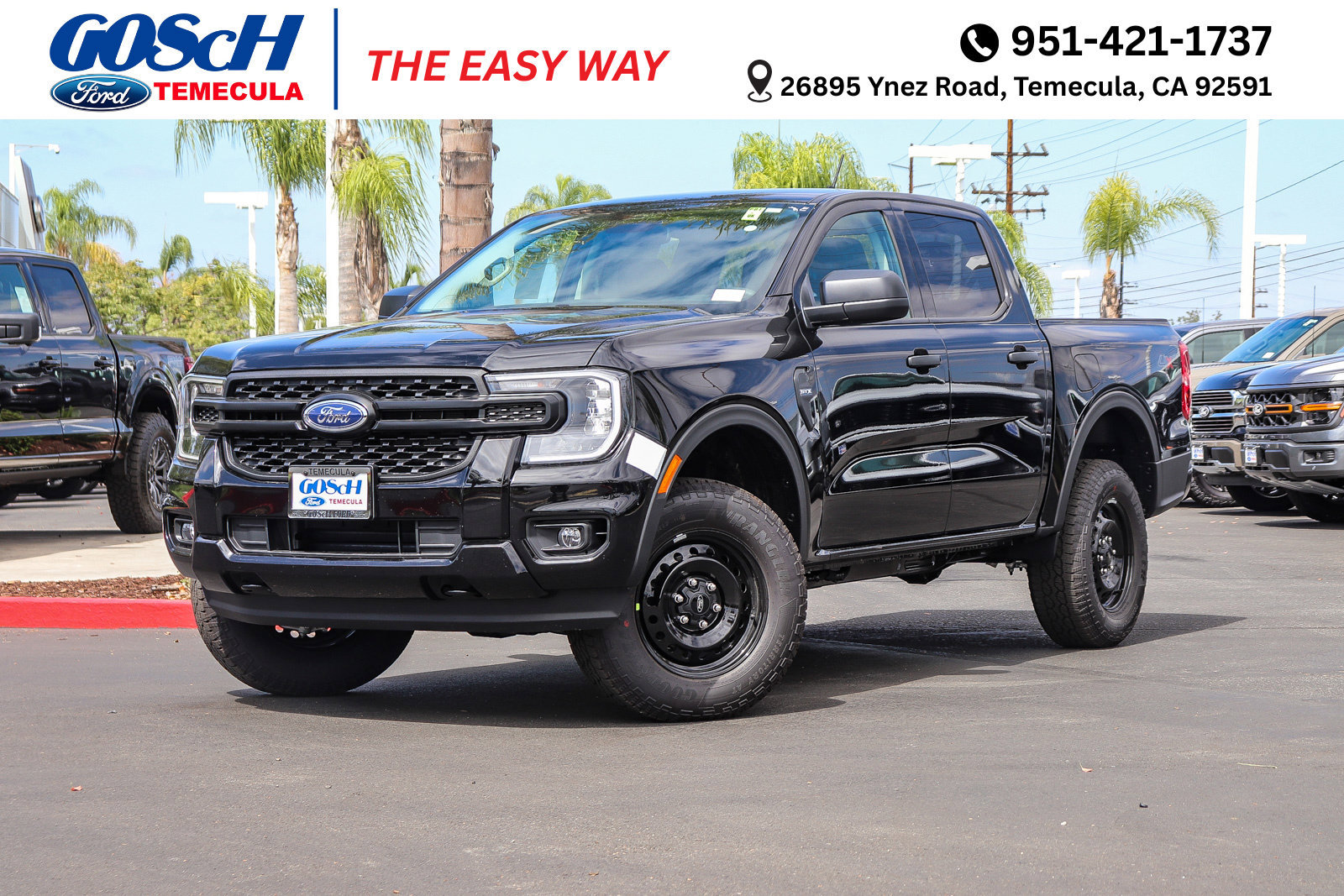 New 2026 Ford Ranger XL w/ Trailer Tow Package AWD/4WD image 1