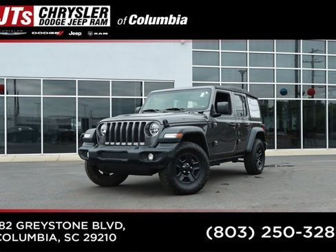 Certified 2023 Jeep Wrangler Unlimited Sport AWD/4WD image 1
