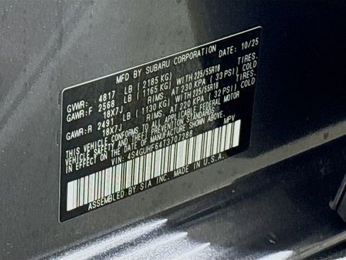 New 2026 Subaru Crosstrek 2.5i Sport image 31