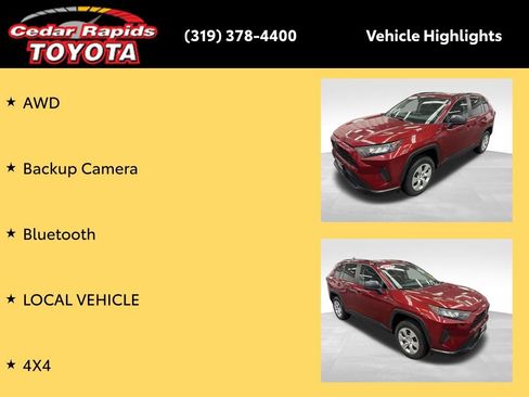 Certified 2021 Toyota RAV4 LE image 9