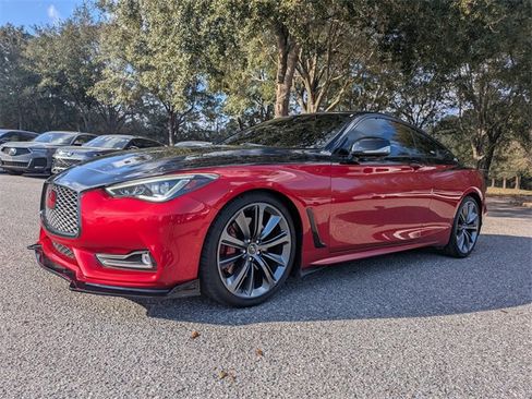Used 2018 INFINITI Q60 Red Sport 400 w/ Pro Active Package image 7