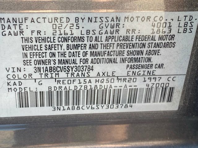 Used 2025 Nissan Sentra SV FWD image 6