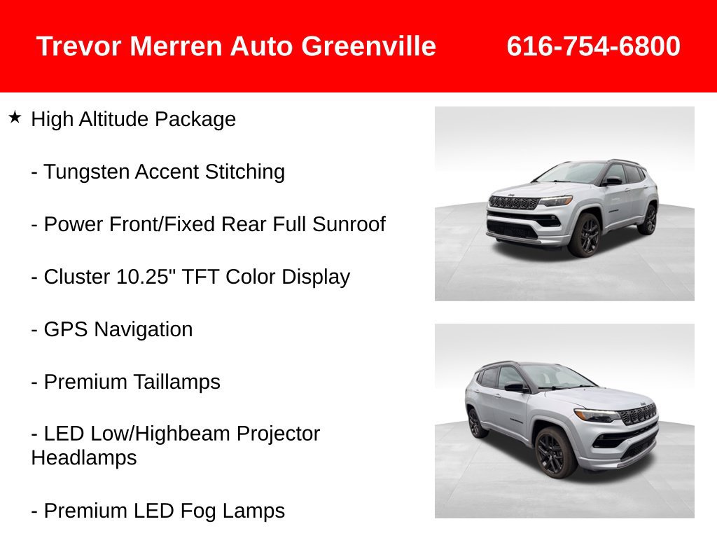 Used 2024 Jeep Compass Limited w/ High Altitude Package AWD/4WD image 25