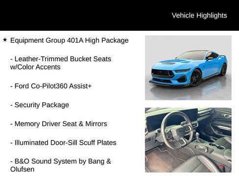 Used 2024 Ford Mustang GT Premium w/ GT Performance Package RWD image 6
