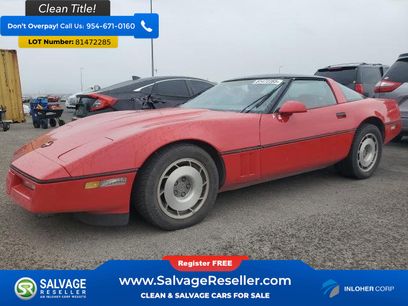 Used 1986 Chevrolet Corvette Coupe