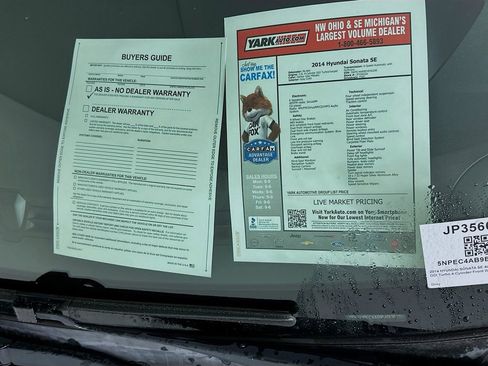 Used 2014 Hyundai Sonata SE w/ Premium Package 03 image 13