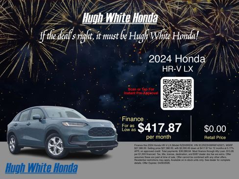 Used 2024 Honda HR-V LX image 3