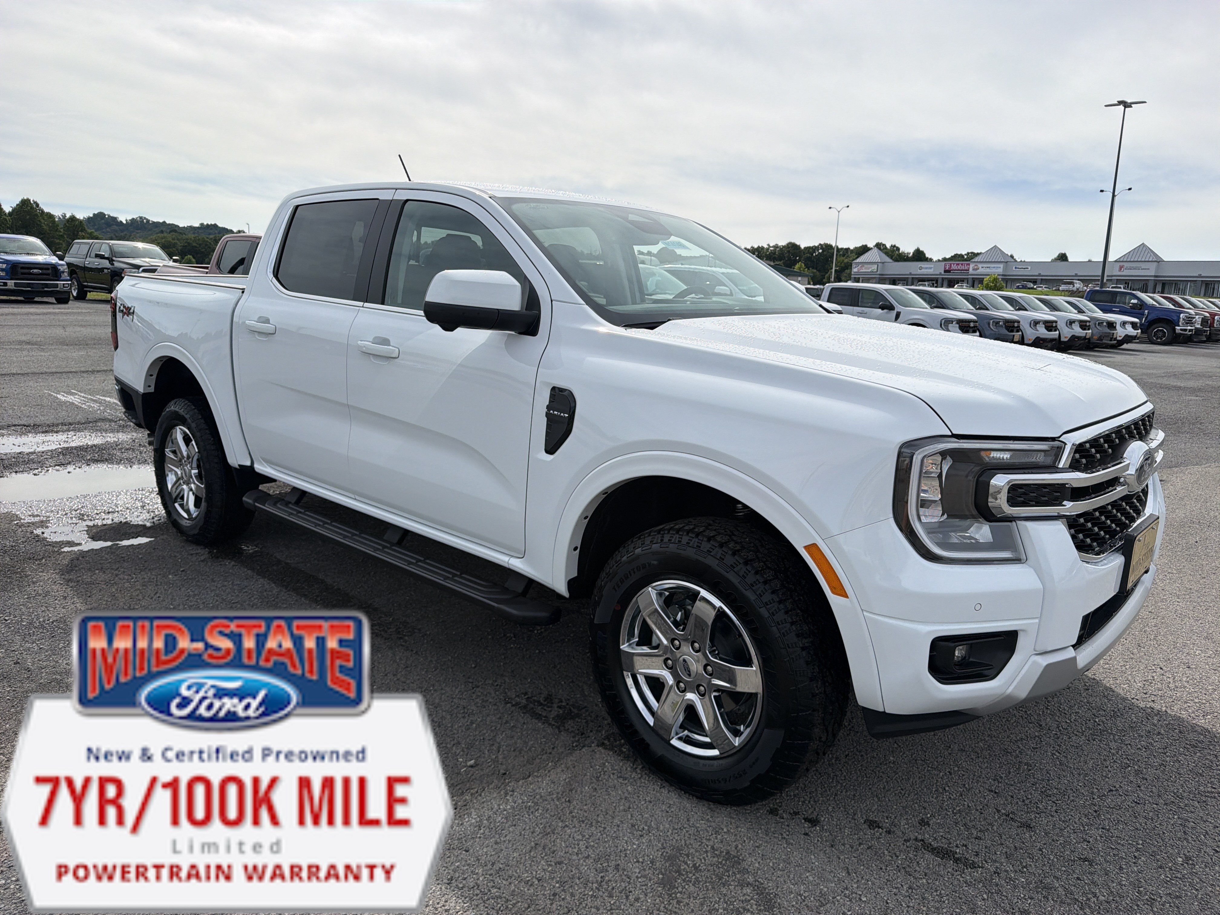 New 2026 Ford Ranger Lariat w/ Chrome Accent Package AWD/4WD image 1