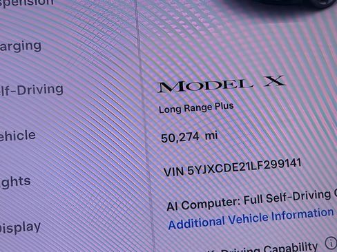 Used 2020 Tesla Model X Long Range AWD/4WD image 17