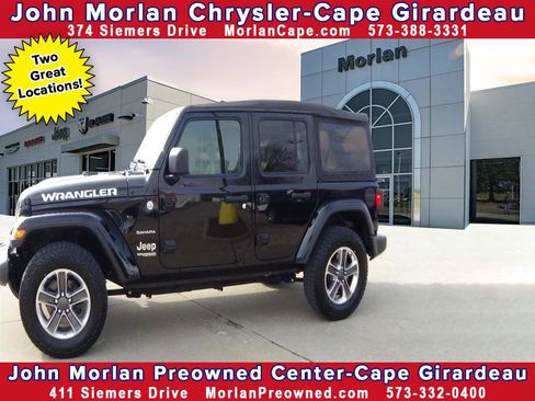 Used 2021 Jeep Wrangler Unlimited Sahara image 1