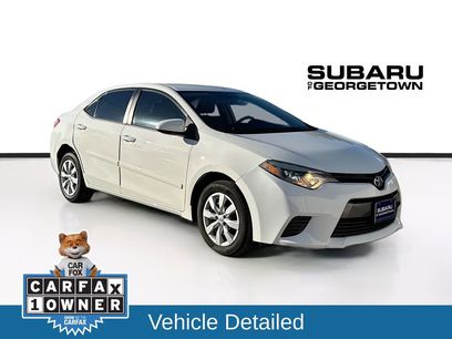 Used 2016 Toyota Corolla LE
