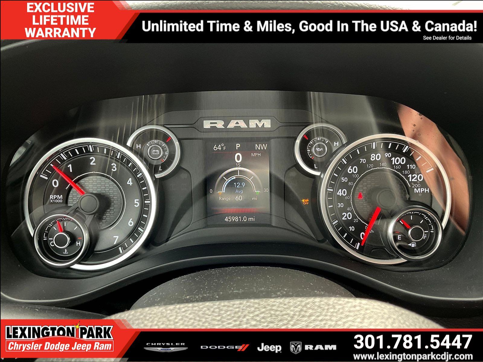 Used 2021 RAM 1500 Big Horn w/ Trailer Tow Group AWD/4WD image 14