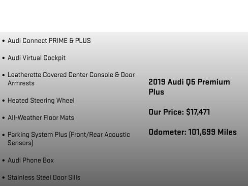 Used 2019 Audi Q5 2.0T Premium Plus w/ Premium Plus Package AWD/4WD image 36