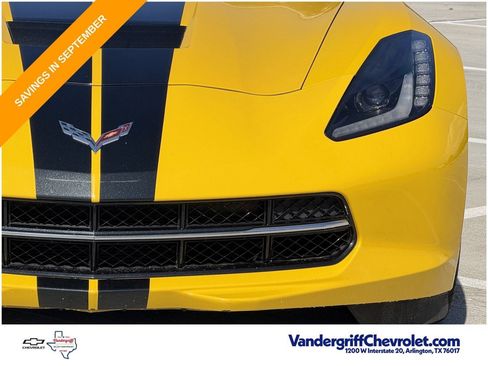 Used 2014 Chevrolet Corvette Stingray Coupe w/ 2LT Preferred Equipment Group RWD image 8