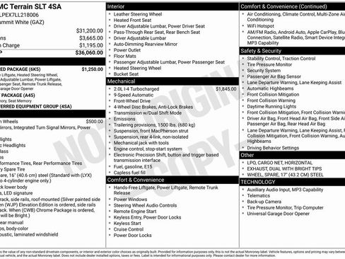 Used 2020 GMC Terrain SLT w/ Preferred Package image 2