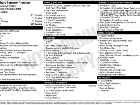 Used 2021 Subaru Forester Premium image 15