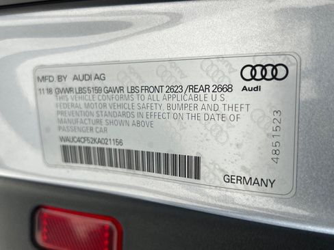 Used 2019 Audi S5 Prestige w/ S Sport Package AWD/4WD image 35