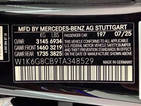 New 2026 Mercedes-Benz S 63 AMG S image 20