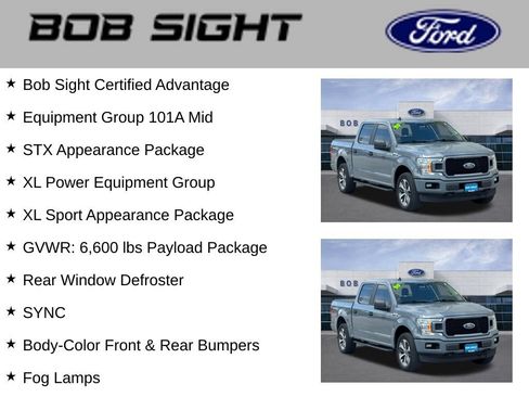 Used 2020 Ford F150 XL w/ Equipment Group 101A Mid AWD/4WD image 3