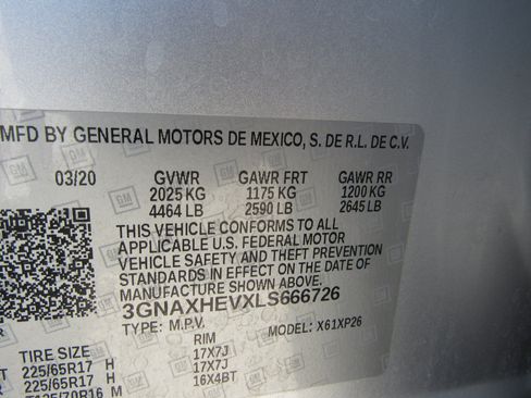 Used 2020 Chevrolet Equinox LS FWD image 6