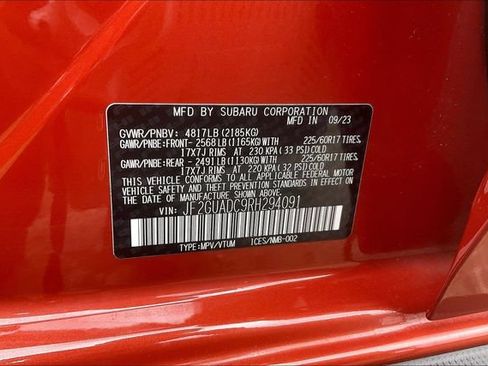Used 2024 Subaru Crosstrek 2.0i Premium AWD/4WD image 35