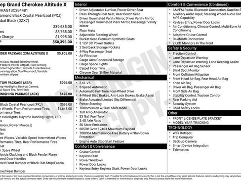 Used 2025 Jeep Grand Cherokee Altitude AWD/4WD image 11