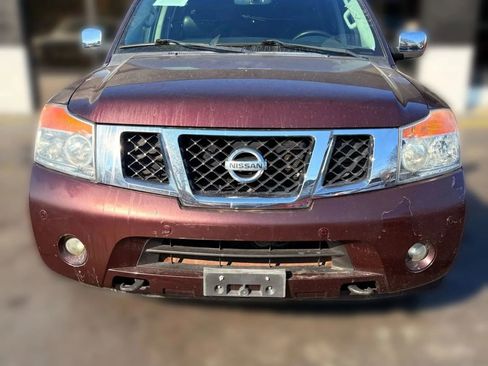 Used 2015 Nissan Armada Platinum w/ 2nd Row Captain Seat Package image 8