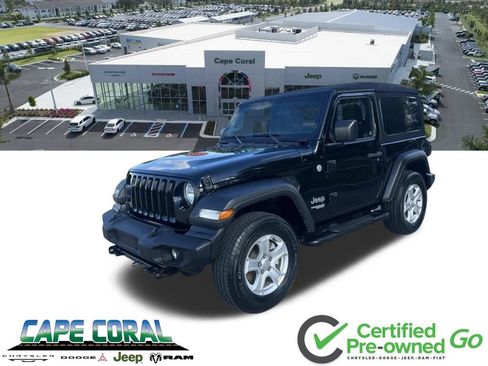 Certified 2018 Jeep Wrangler Sport AWD/4WD image 1