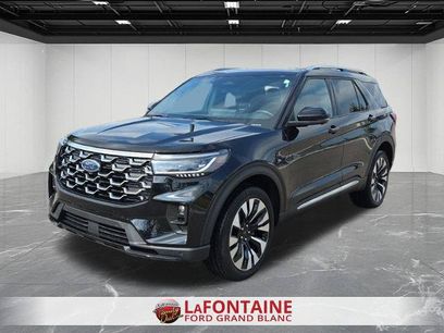 Certified 2025 Ford Explorer Platinum w/ LUX Leather Package