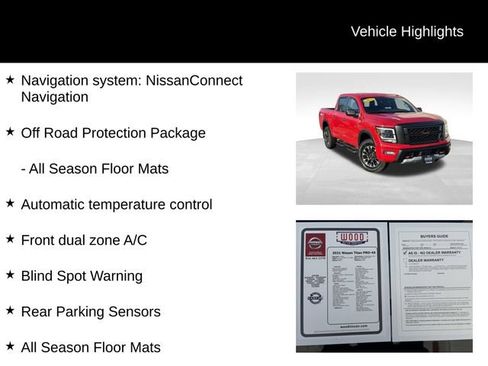 Used 2021 Nissan Titan PRO-4X w/ Off Road Protection Package image 6