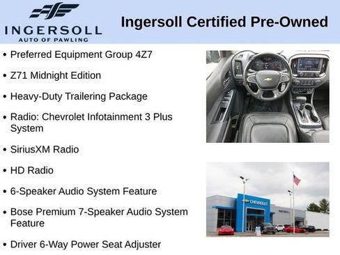 Used 2019 Chevrolet Colorado Z71 w/ Z71 Midnight Edition AWD/4WD image 10