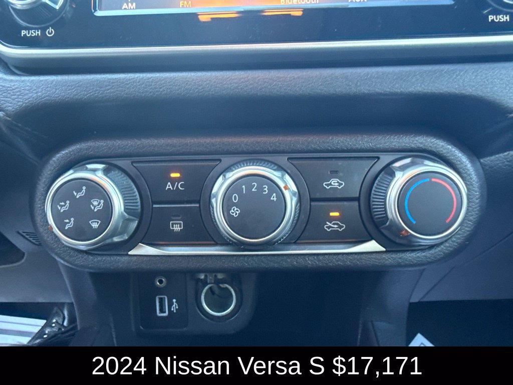 Used 2024 Nissan Versa S w/ Trunk Package FWD image 26
