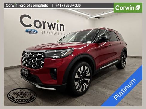 New 2026 Ford Explorer Platinum w/ LUX Leather Package AWD/4WD image 1