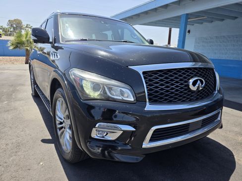 Used 2015 INFINITI QX80 Luxe w/ 22" Wheel Package AWD/4WD image 1