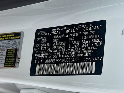 Used 2022 Genesis GV80 2.5T w/ Prestige Package 04 AWD/4WD image 33