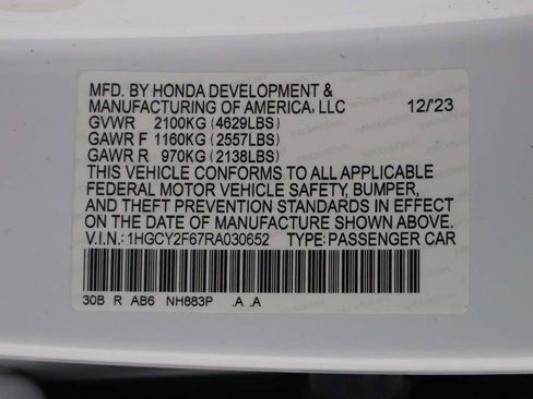 Used 2024 Honda Accord EX-L image 54