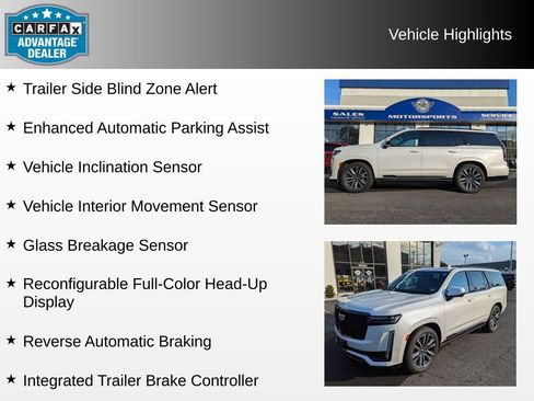 Used 2021 Cadillac Escalade Sport w/ Driver Assist Tech Package AWD/4WD image 11