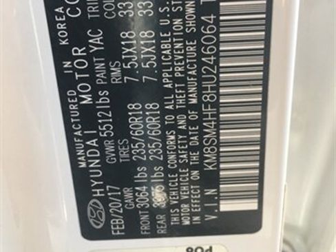 Used 2017 Hyundai Santa Fe SE image 7