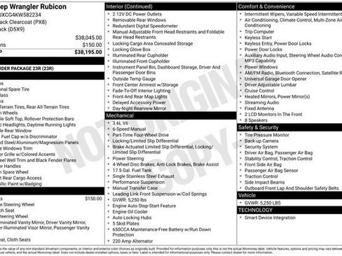 Used 2019 Jeep Wrangler Rubicon image 30