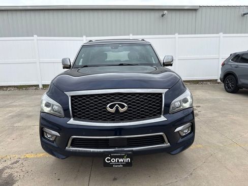Used 2017 INFINITI QX80 Limited w/ All Season Package AWD/4WD image 2